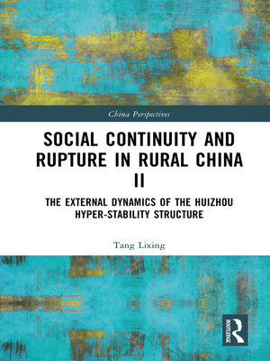 cover image of Social Continuity and Rupture in Rural China II